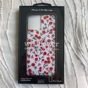 Brand new iPhone 12 pro max Wildflower case